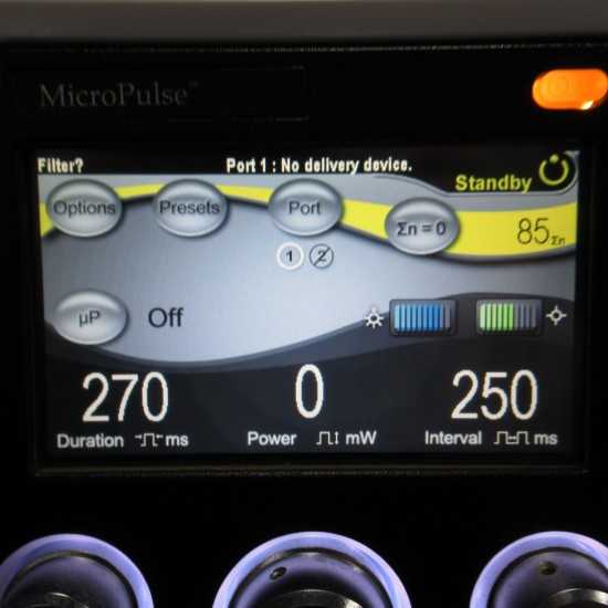 Laser Jaune Micropulsé Iridex IQ-577