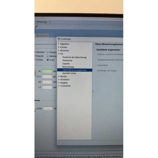 Biomètre Optique Haag-Streit Lenstar