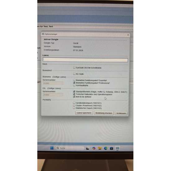 Biomètre Optique Haag-Streit Lenstar